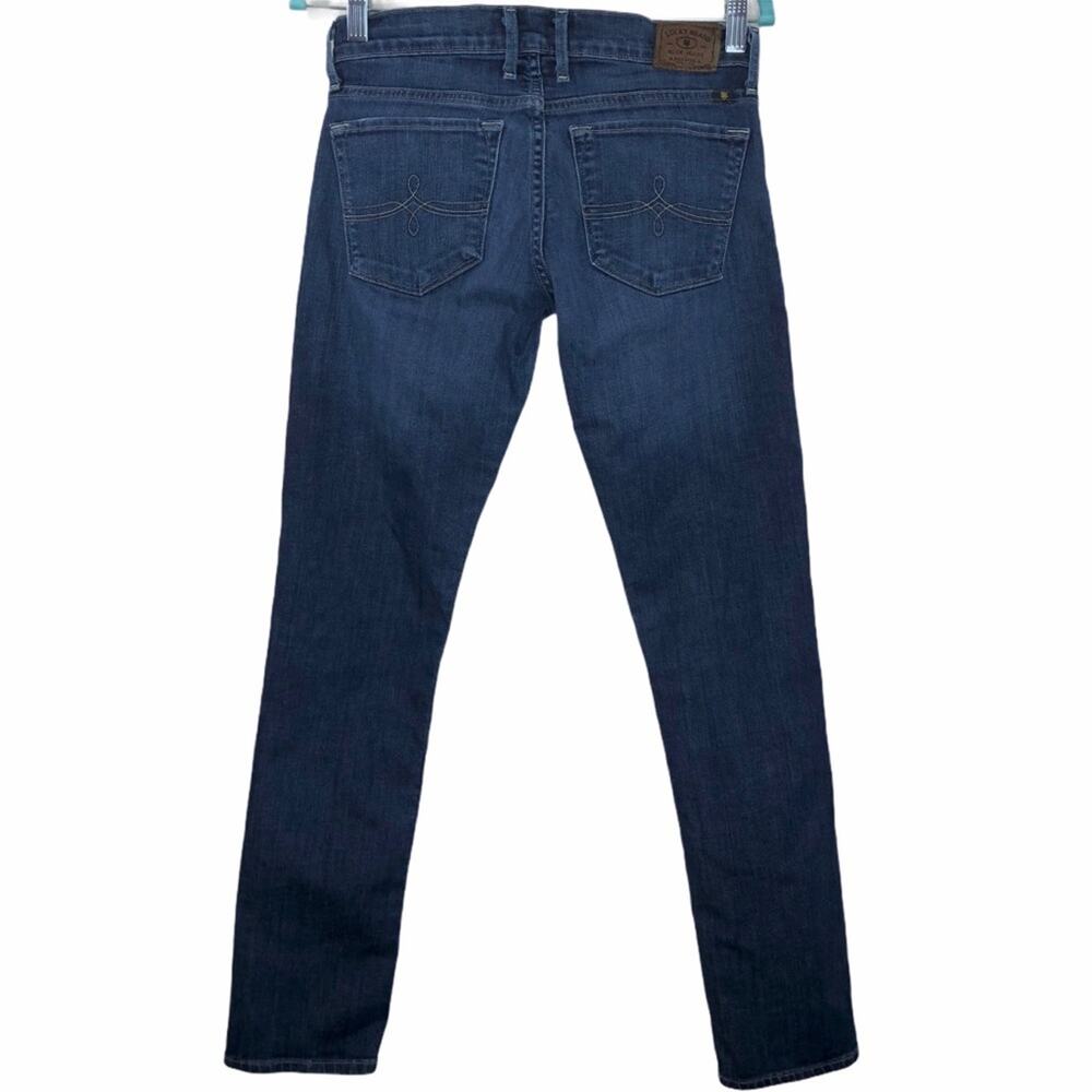 Lucky Brand med wash Cate Stacked Skinny jeans 2 - Picture 2 of 10
